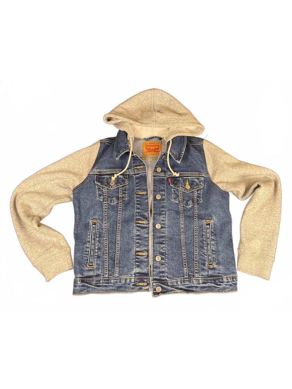 Levi's Men's Hybrid Hoodie Tucker Jacket Size Large 2010-Like New